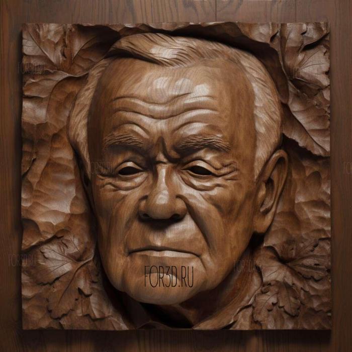 Jack Lemmon 2 stl model for CNC